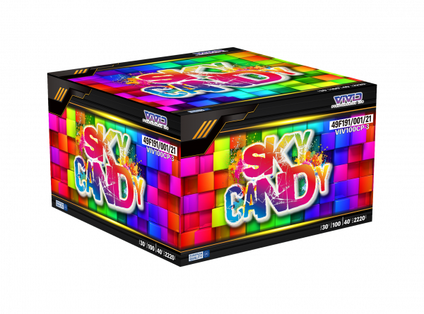 Vivid Pyrotechnics Sky Candy XL