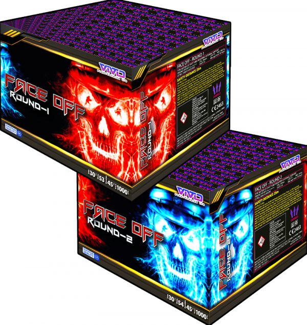 Vivid Pyrotechnics Face Off