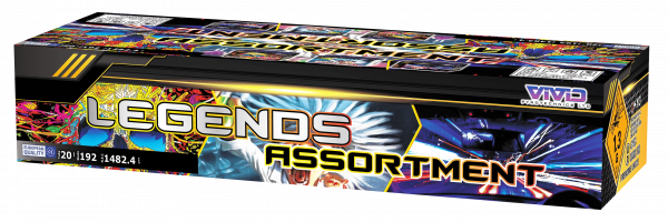 Vivid Pyrotechnics Legends Assortment Pack