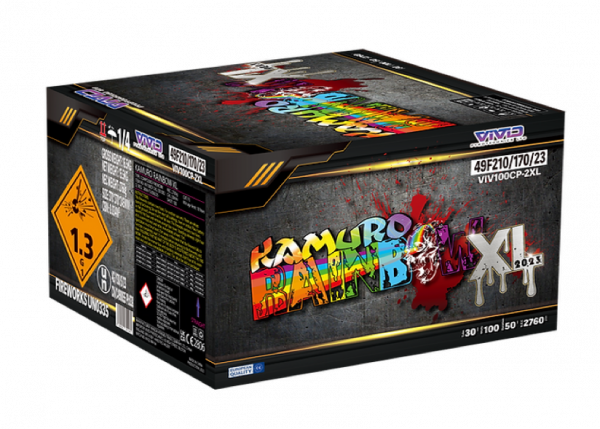 Vivid Pyrotechnics Kamuro Rainbow XL